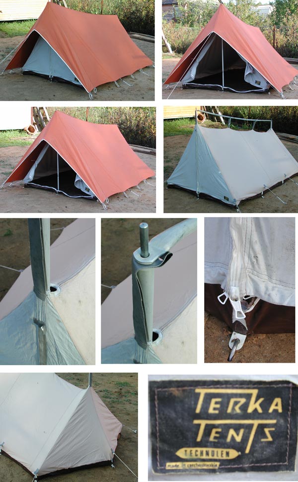 "Terka Tent" (Чехия) - палатки типа "Домик"