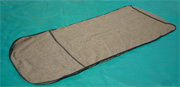 Спальный мешок с подголовником и лицевой накидкой из шинельного сукна 012