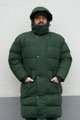 314 Куртка-  пальто утепленная пуховая