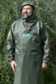 220 Куртка типа анорак с полукомбинезоном из оксфорда зеленый